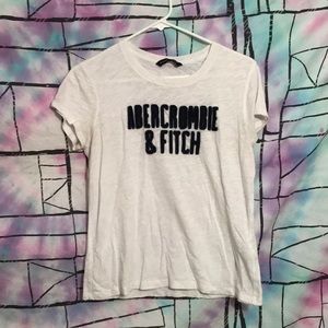 Abercrombie & Fitch White Tee Shirt